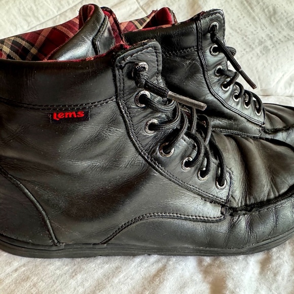 Lems Boulder Boots | EU48 Black Leather - Picture 1 of 8